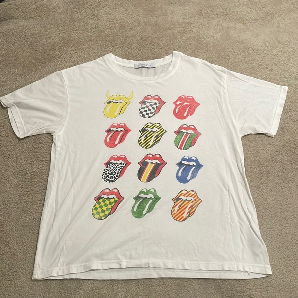 Daydreamer Rolling Stones Lips Tee S
